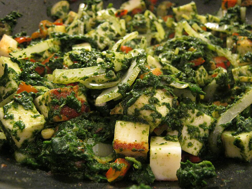 Illustrative photo of Saag Paneer